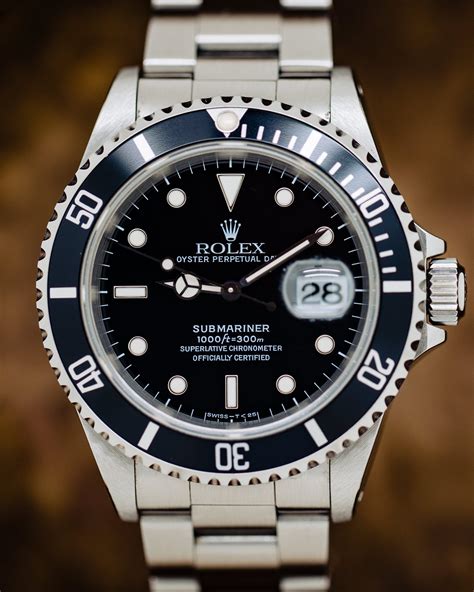 rolex submariner 1996|rolex submariner model 16610.